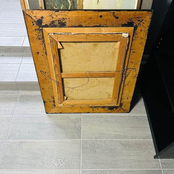 28 X 24 Inch G.CLEYMAN Oil Painting - Picture 4 of 4